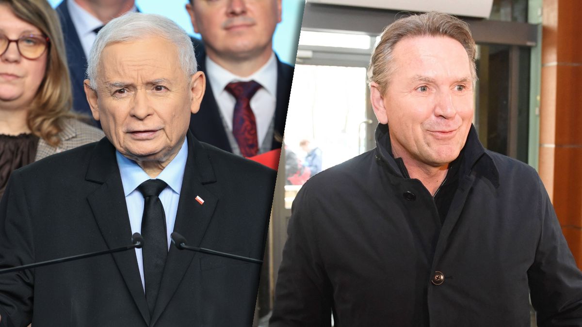 Jarosław Kaczyński i Gerald Birgfellner 