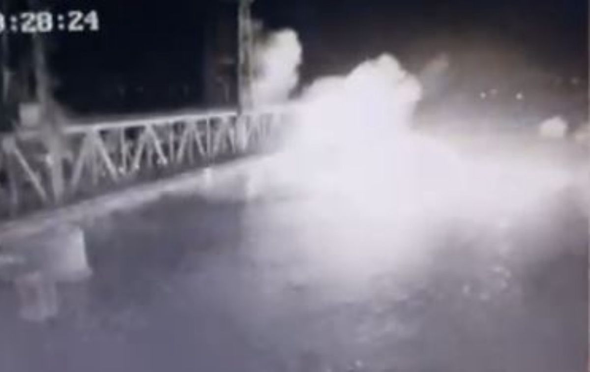 Atak na most w obwodzie odeskim. Nagranie krąży w sieci
