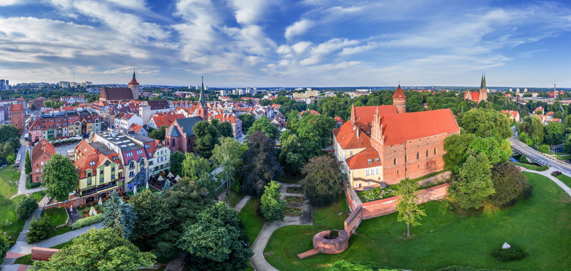Pogoda w Olsztynie. Prognoza na środę, 14 maja 2025. Przelotny deszcz, łagodny wiatr i dużo chmur