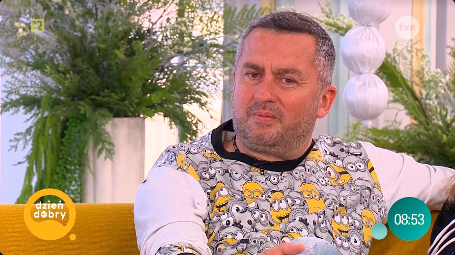 Norbi z żoną i autorką książki o nim w "Dzień Dobry TVN"