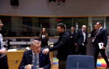 Jest wideo z Brukseli. Tak Zełenski potraktował premiera Czech