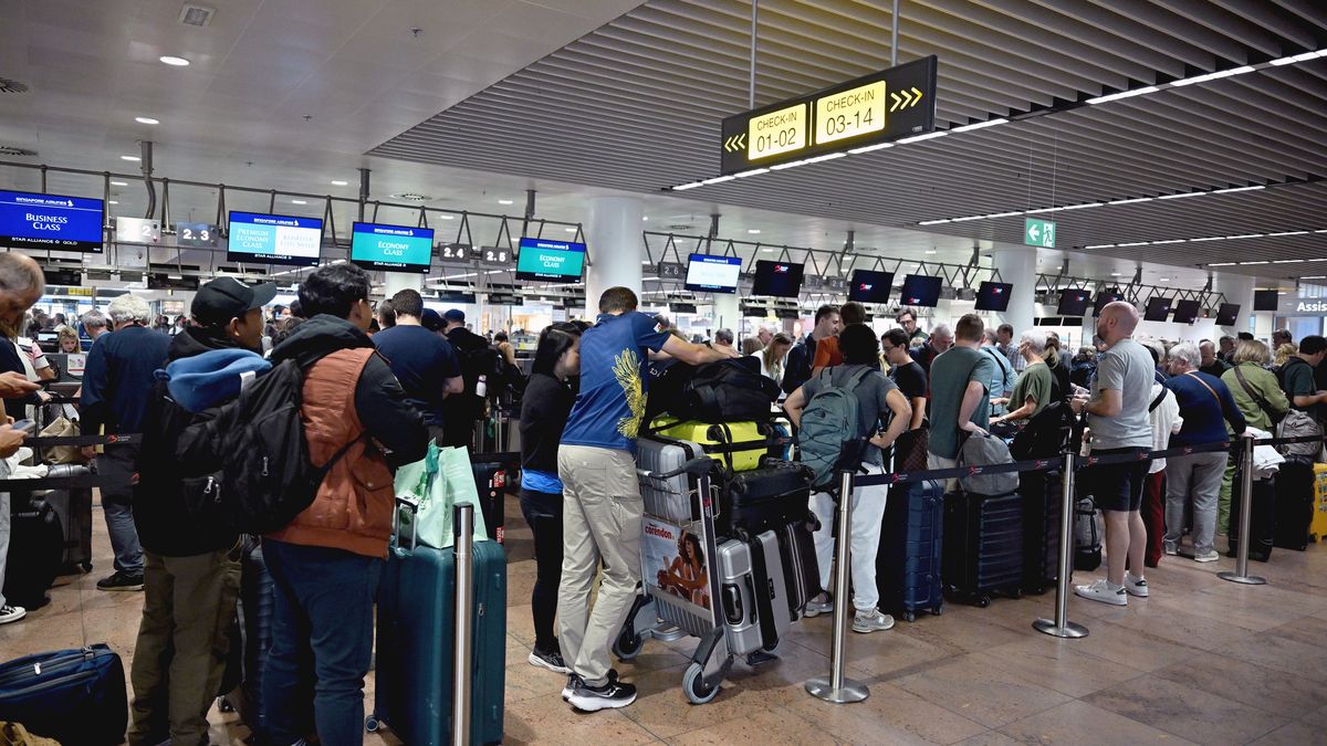 Lotnisko w Brukseli - zdjęcie ilustracyjne