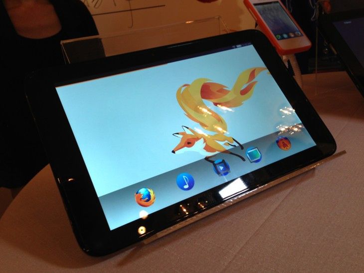 Tablet Foxconna z Firefox OS (fot. thenextweb.com)