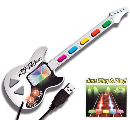 Riff Rocker USB Mini Guitar - Guitar Hero za 20 dolców