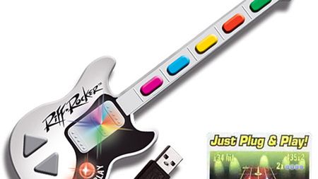 Riff Rocker USB Mini Guitar - Guitar Hero za 20 dolców 1