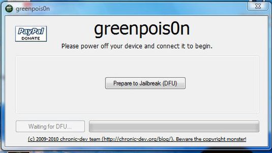 Greenpois0n udostępniony! 1