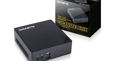 Gigabyte prezentuje komputerki BRIX ze złączem Thunderbolt 3