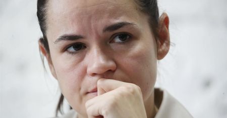 Białoruś. Pierwsza konferencja Swiatłany Cichanouskiej. "Społeczeństwo chce zmian"