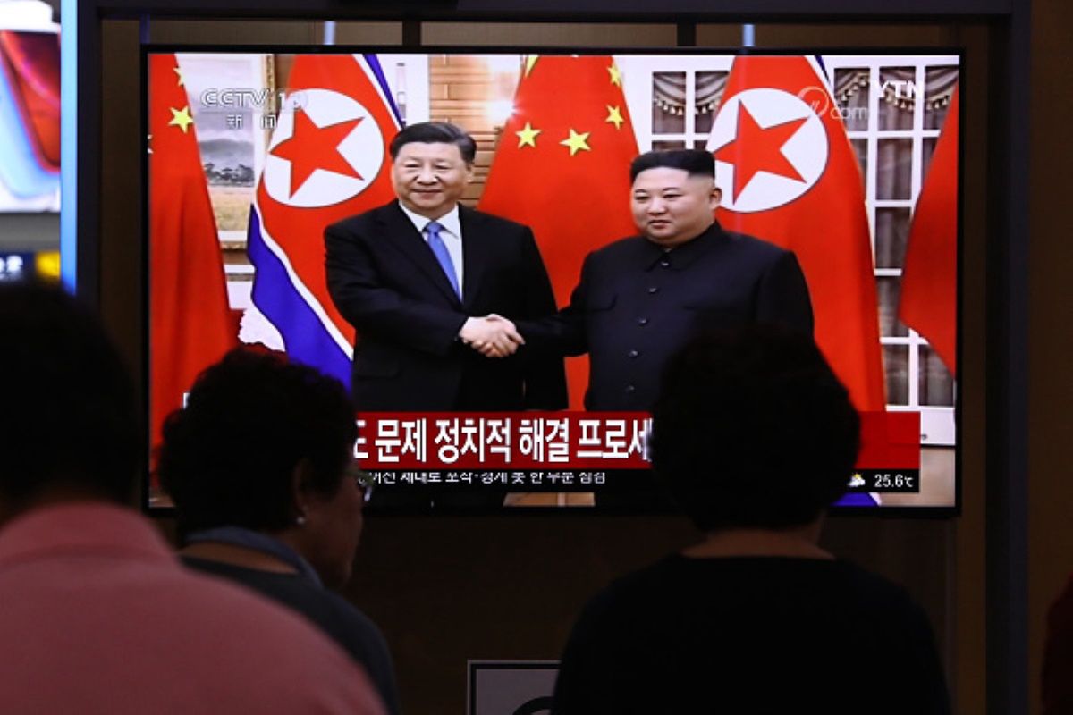 Kim Dzong Un i Xi Jinping