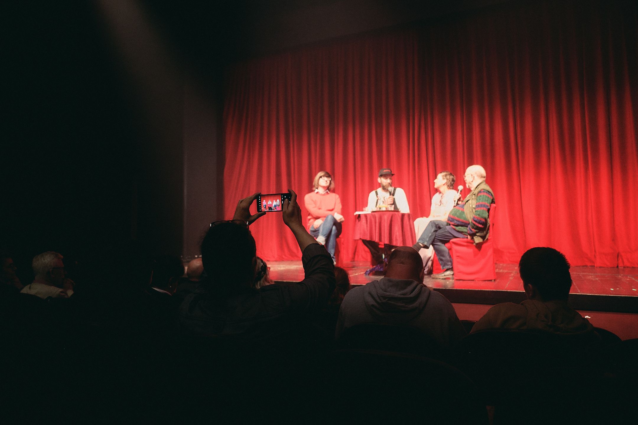 Krystian Durman na scenie Teatru Baj Pomorski