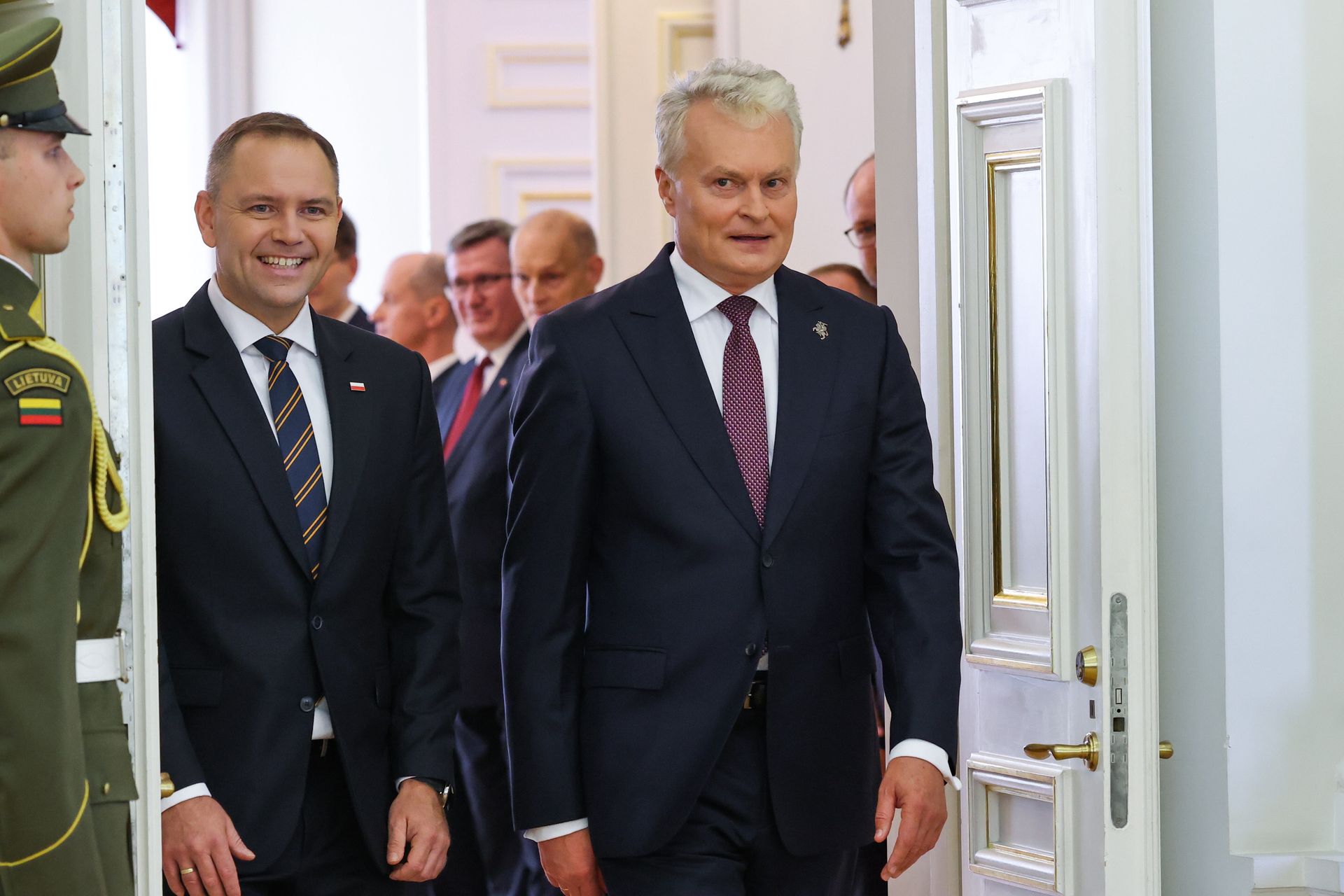 "Polska nie jest pasażerem na gapę". Nawrocki o współpracy z Litwą