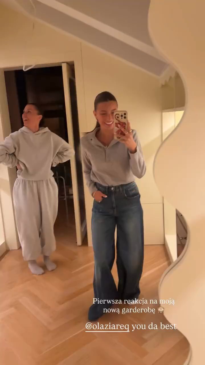 Garderoba w leśnym domu Julii Wieniawy