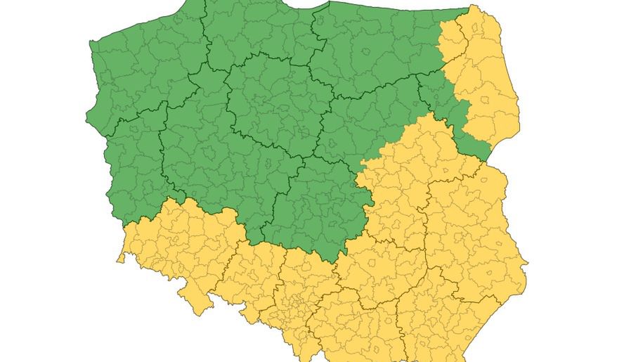 Burze pojawią się dzisiaj w dużej części Polski