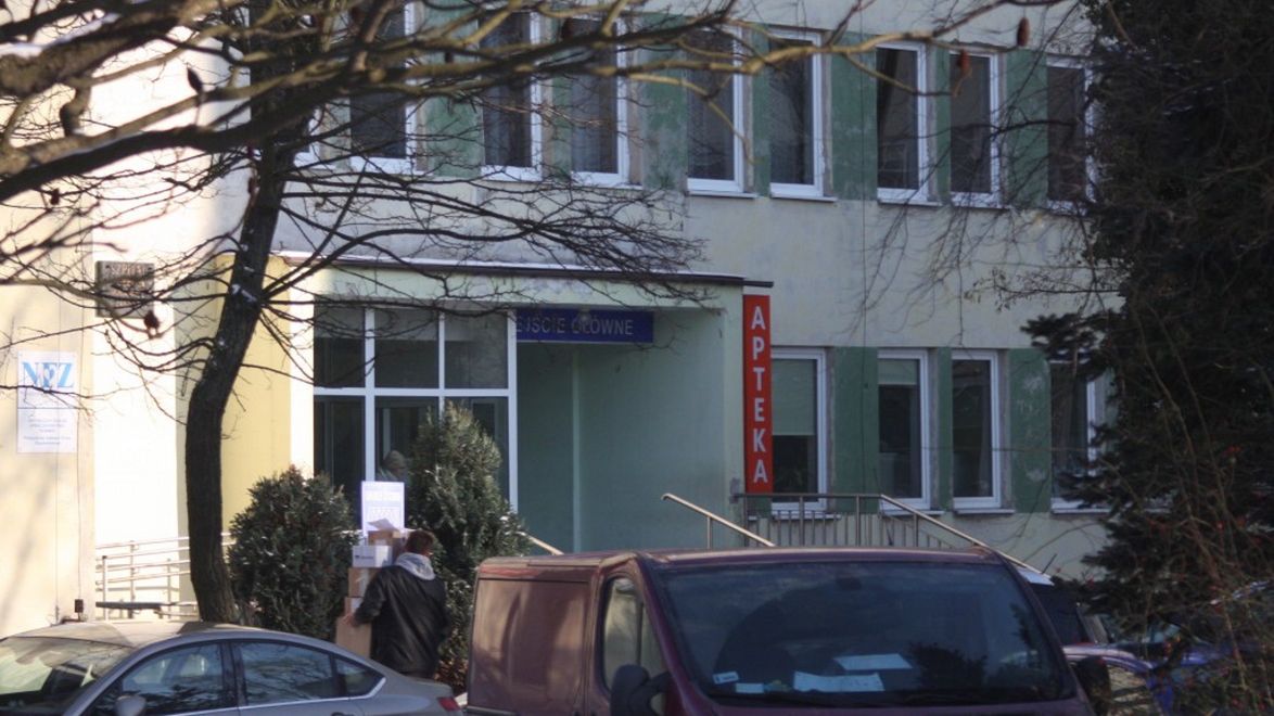  Szpital powiatowy imienia A. Wolańczyka w Złotoryi.