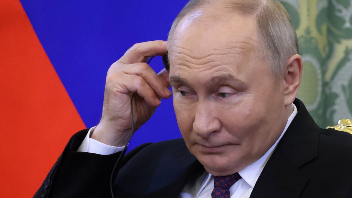 Władimir Putin, prezydent Rosji.