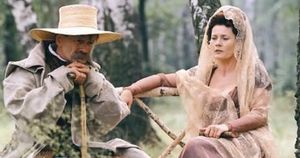 Andrzej Seweryn i Grażyna Szapołowska w "Panu Tadeuszu"