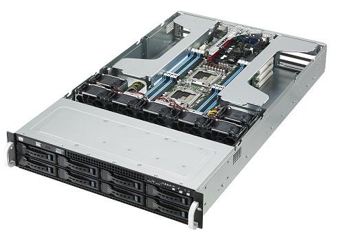 ASUS ESC4000/FDR G2 serwer zdjęcie wnętrze