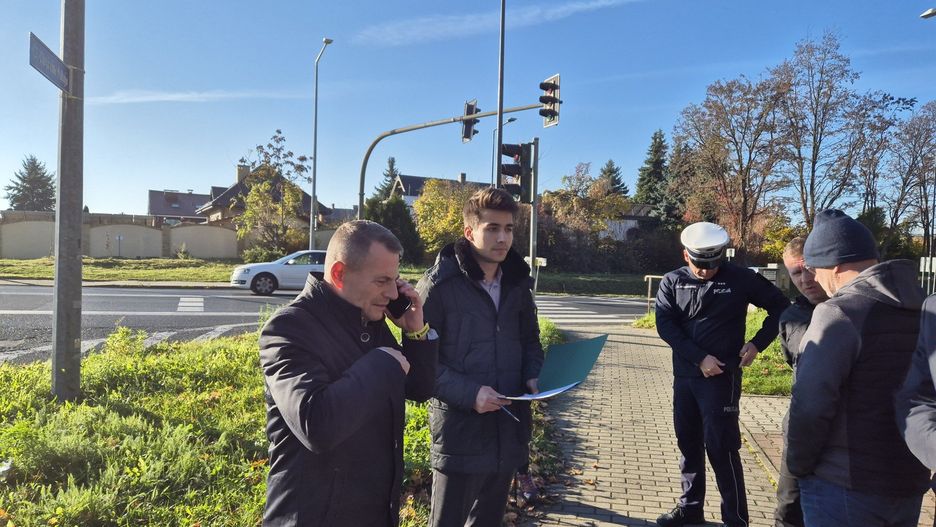 Rozmawiali o bezpieczeństwie na drodze