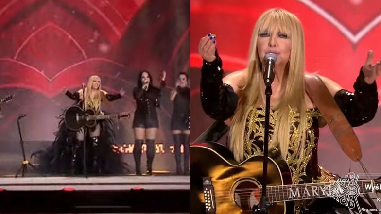 Maryla Rodowicz tradycyjnie zaskoczyła wyborem sylwestrowej kreacji