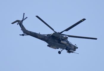 Szturmowy śmigłowiec trafiony. Rosjanie niczego się nie spodziewali