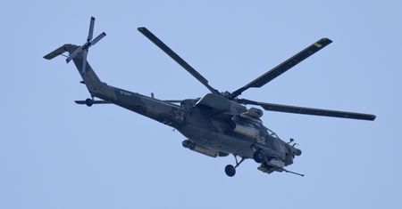 Szturmowy śmigłowiec trafiony. Rosjanie niczego się nie spodziewali