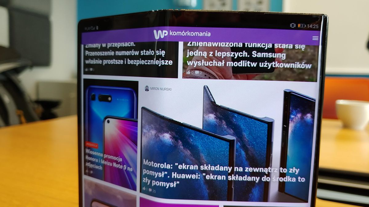 Mamy to! Składany Huawei Mate X w naszych rękach 1