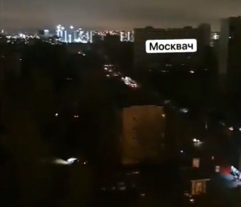 Moskwa częściowo bez prądu