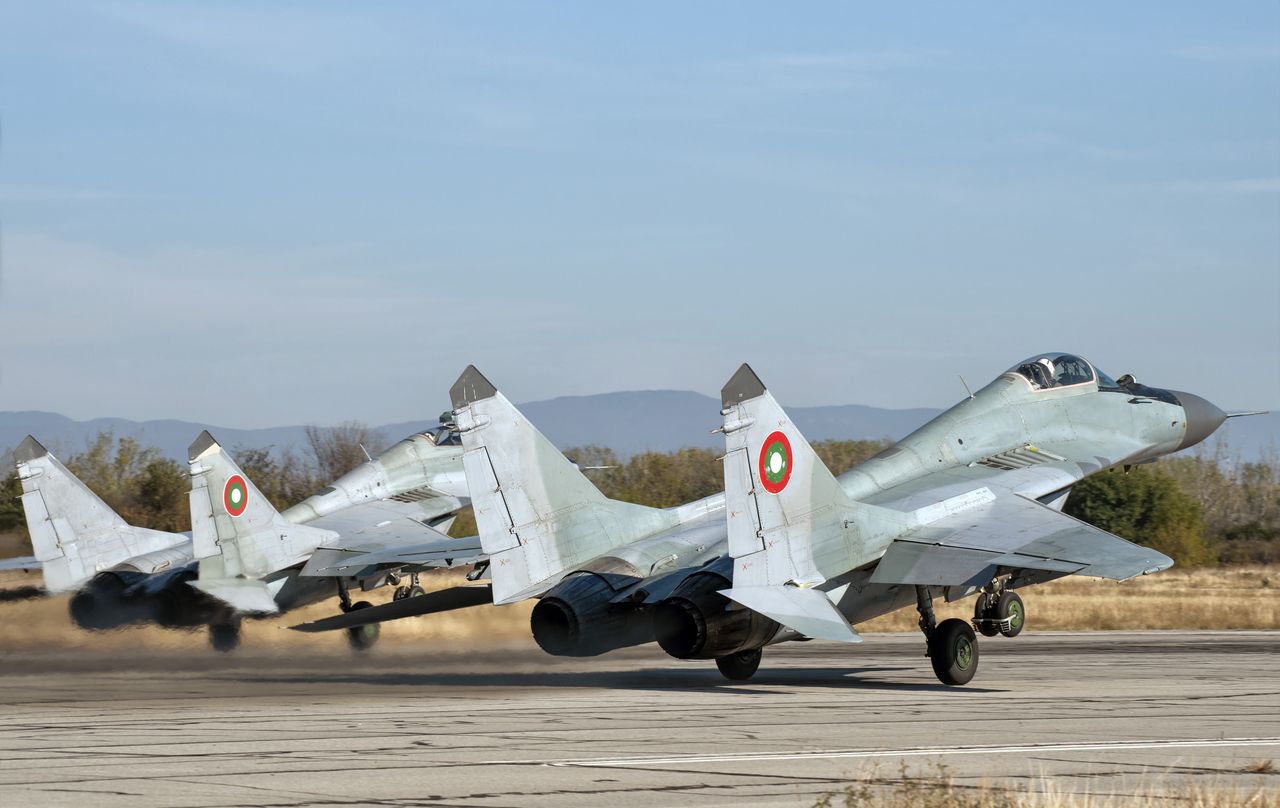 Bułgarskie myśliwce MiG-29 