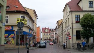 Kolizja na skrzyżowaniu w Białogardzie