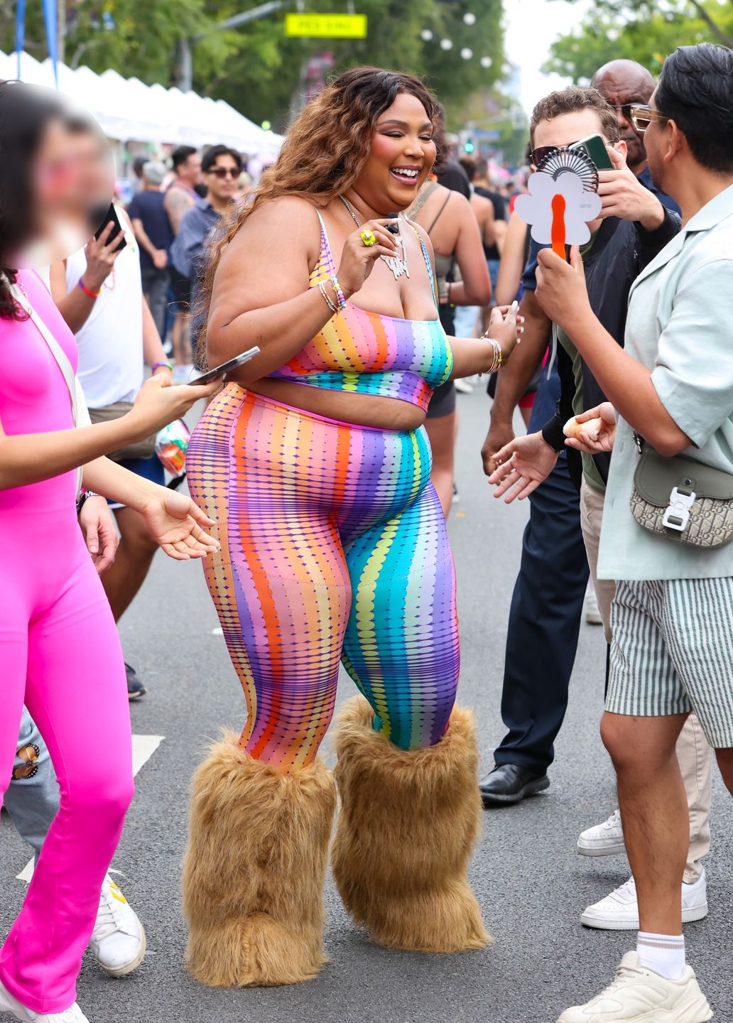 Lizzo maszeruje w Paradzie Równości