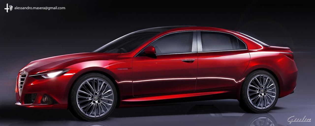 Jak może wyglądać Alfa Romeo Giulia?