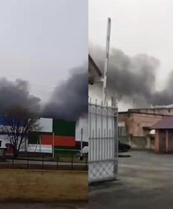 Wybuch w "obiekcie wojskowym" w obwodzie biełgorodzkim