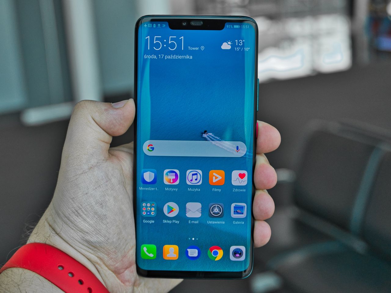 Huawei Mate 20 Pro ma 6,4-calowy ekran OLED