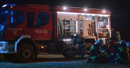 Volvo Trucks dziękuje polskim strażakom. Krótkie wideo to nie wszystko