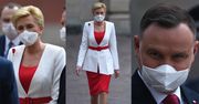 Patriotyczna Agata Duda świętuje Dzień Flagi w biało-czerwonej kreacji (FOTO)