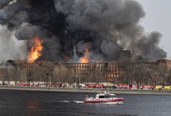 Rosja. Gigantyczny pożar zabytkowej manufaktury. Są ofiary. Trwa ewakuacja mieszkańców