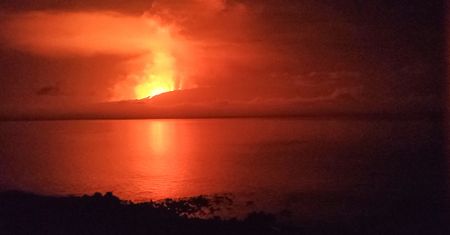 Potężna erupcja wulkanu na Galapagos. Tak źle nie było od lat