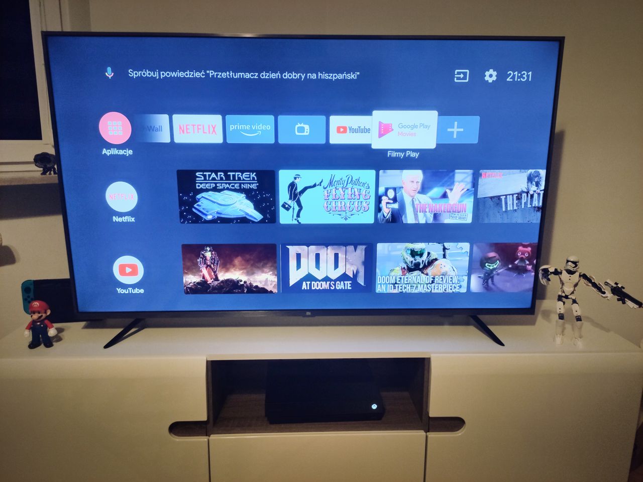 Android TV jest systemem operacyjnym, w którym płynnie poczuje się większość użytkowników, fot. Jakub Krawczyński