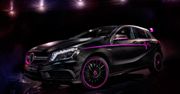 Mercedes-Benz A45 AMG z dodatkiem różu