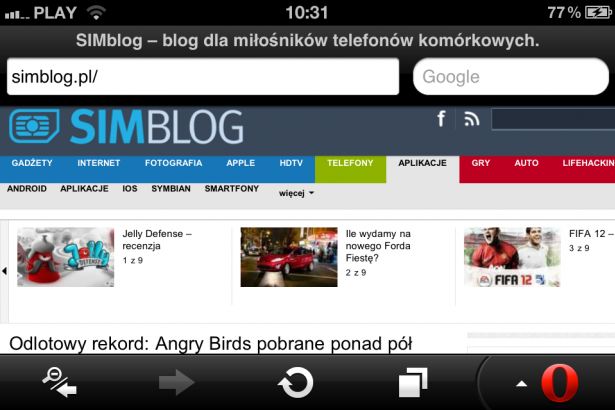 Opera Mini 6.5 dla iOS z wieloma nowościami