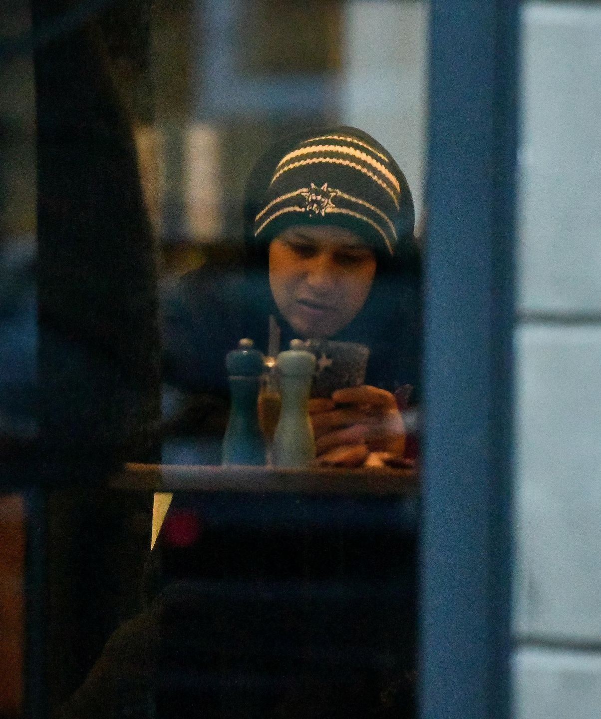 Żabson i Lila Janowska na kolacji