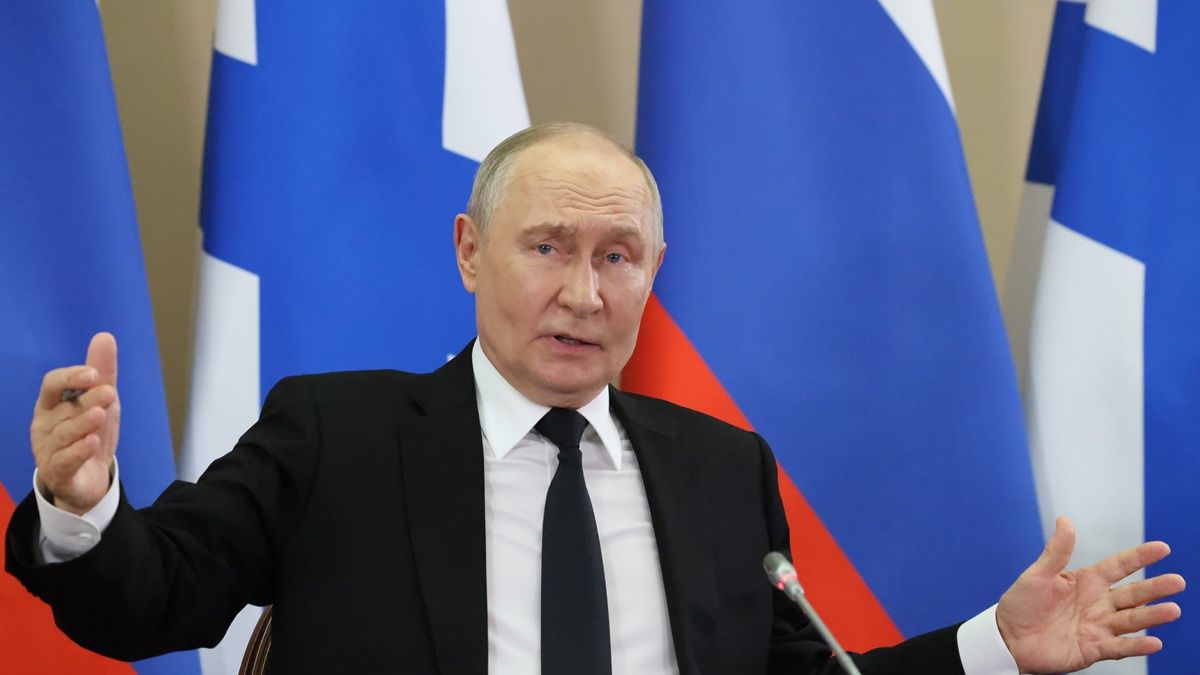 Władimir Putin, prezydent Rosji.