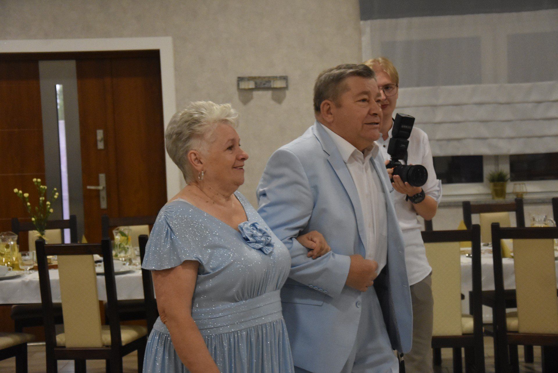 Małżonkowie podążający po odznaczenie