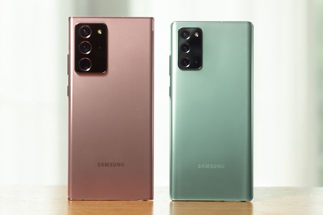 Samsung Galaxy Note 20 dostępny był w droższej i tańszej wersji