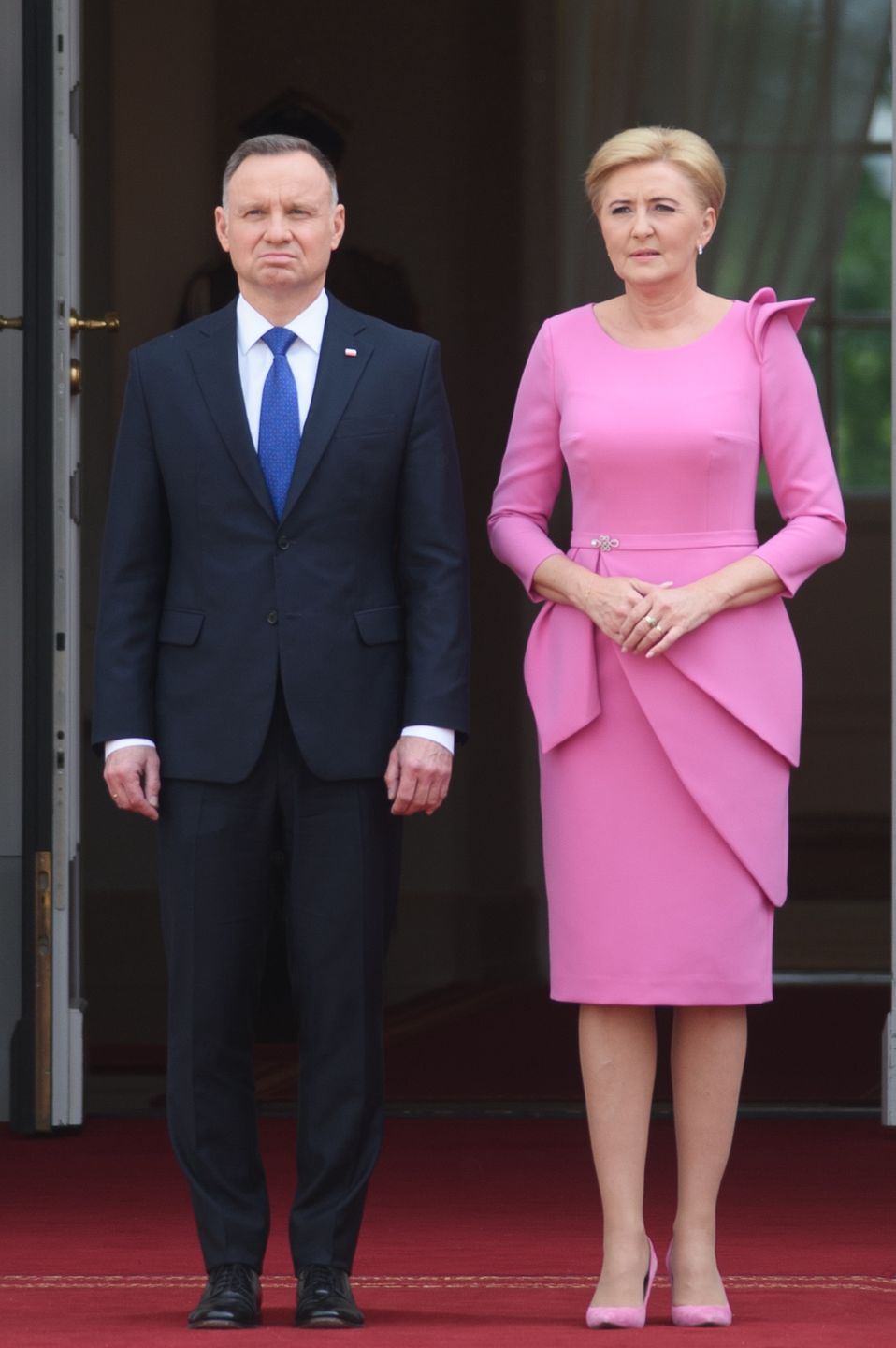 Agata Duda zaliczyła modową wpadkę? Ekspertka oceniła jej kreację
