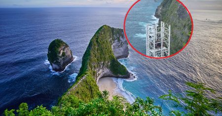 Kontrowersyjna budowa na Bali. Gigantyczna winda pod ostrzałem