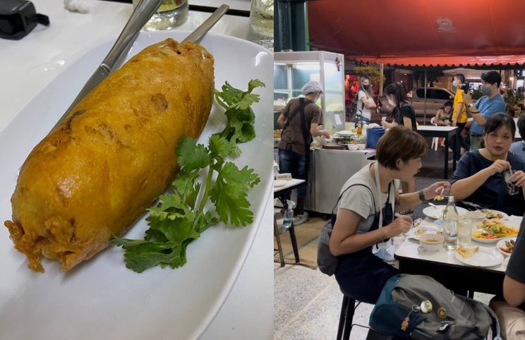 Street food Jay Fai w Bangkoku