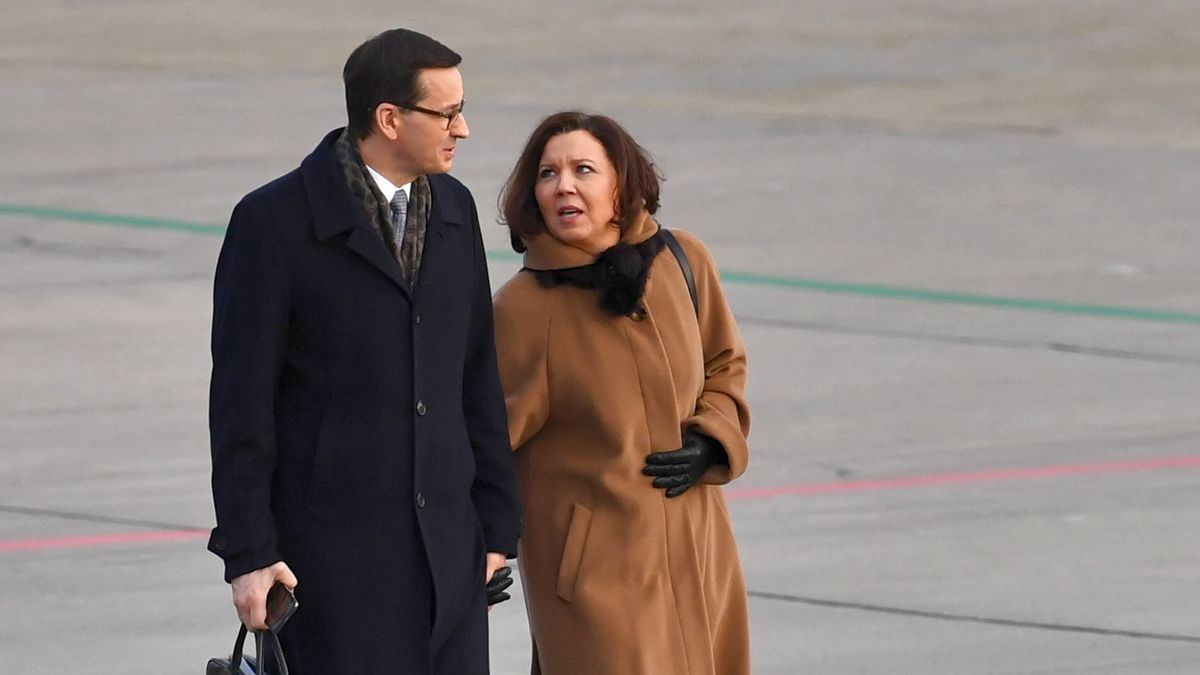 Mateusz Morawiecki spędził Walentynki z żoną Iwoną