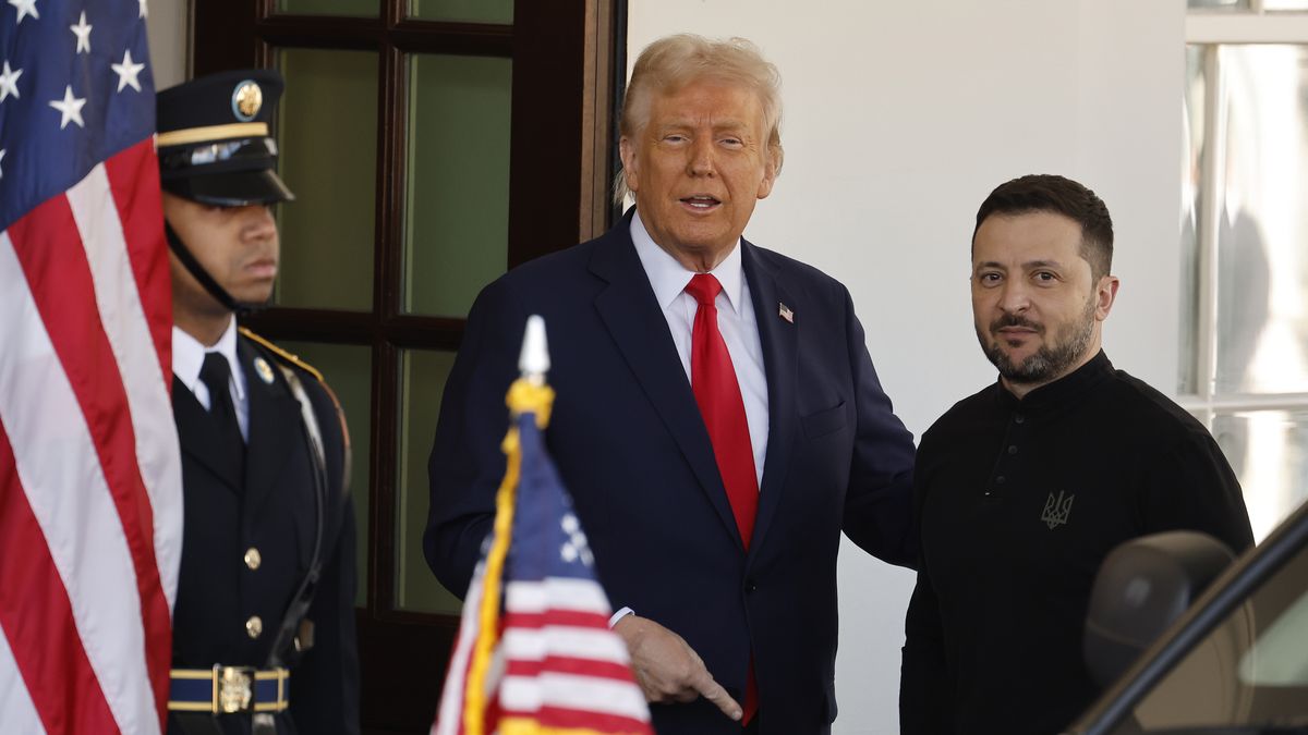 Wołodymyr Zełenski chce współpracować z Trumpem 