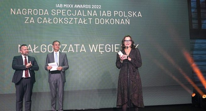 IAB Mixx Awards: Gong i Starcom najlepszymi agencjami, nagrodzone Małgorzata Węgierek i Magda Kolenkiewicz